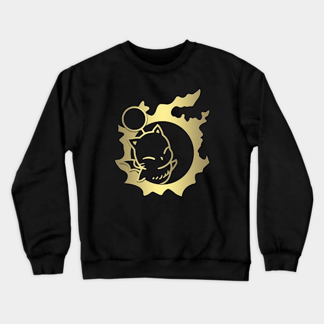 Golden Kupo Crewneck Sweatshirt by Rikudou